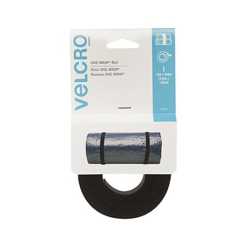 VELCRO USA Inc VEK90340 Get A Grip Velcro - 0.75" x 12.00 ft. - Black