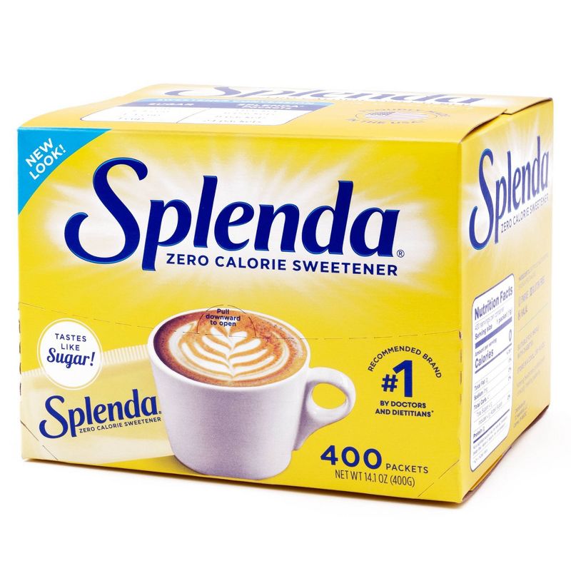 Splenda Zero Calorie Sweetener Packets - 14.1oz/400pk