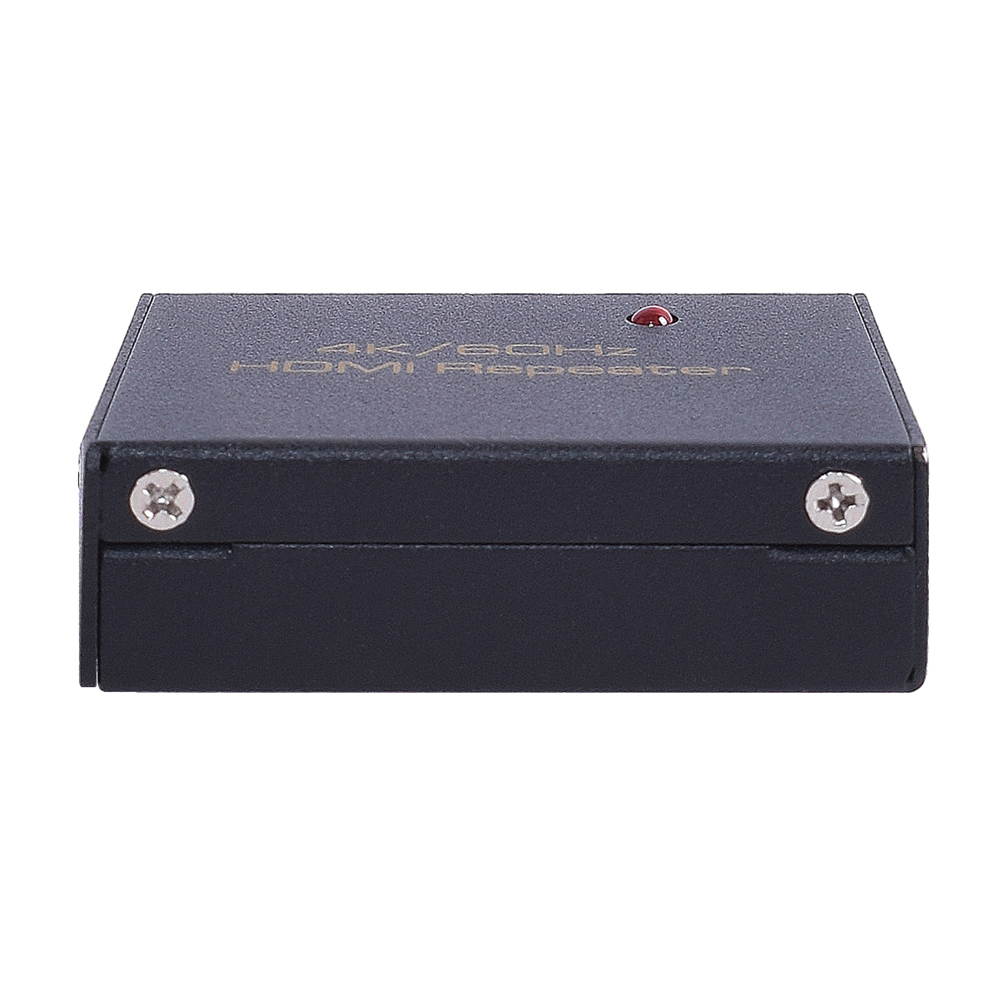4K/60Hz HDMI Repeater 4Kx2K/60Hz Input/output HDMI Cable can be 15m for 1080P signal and the input/output HDMI cable can be 10m for 4K*2K signal