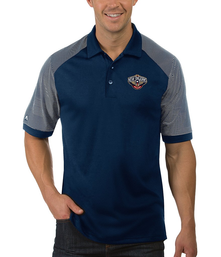Antigua NBA Engage Short-Sleeve Polo Shirt