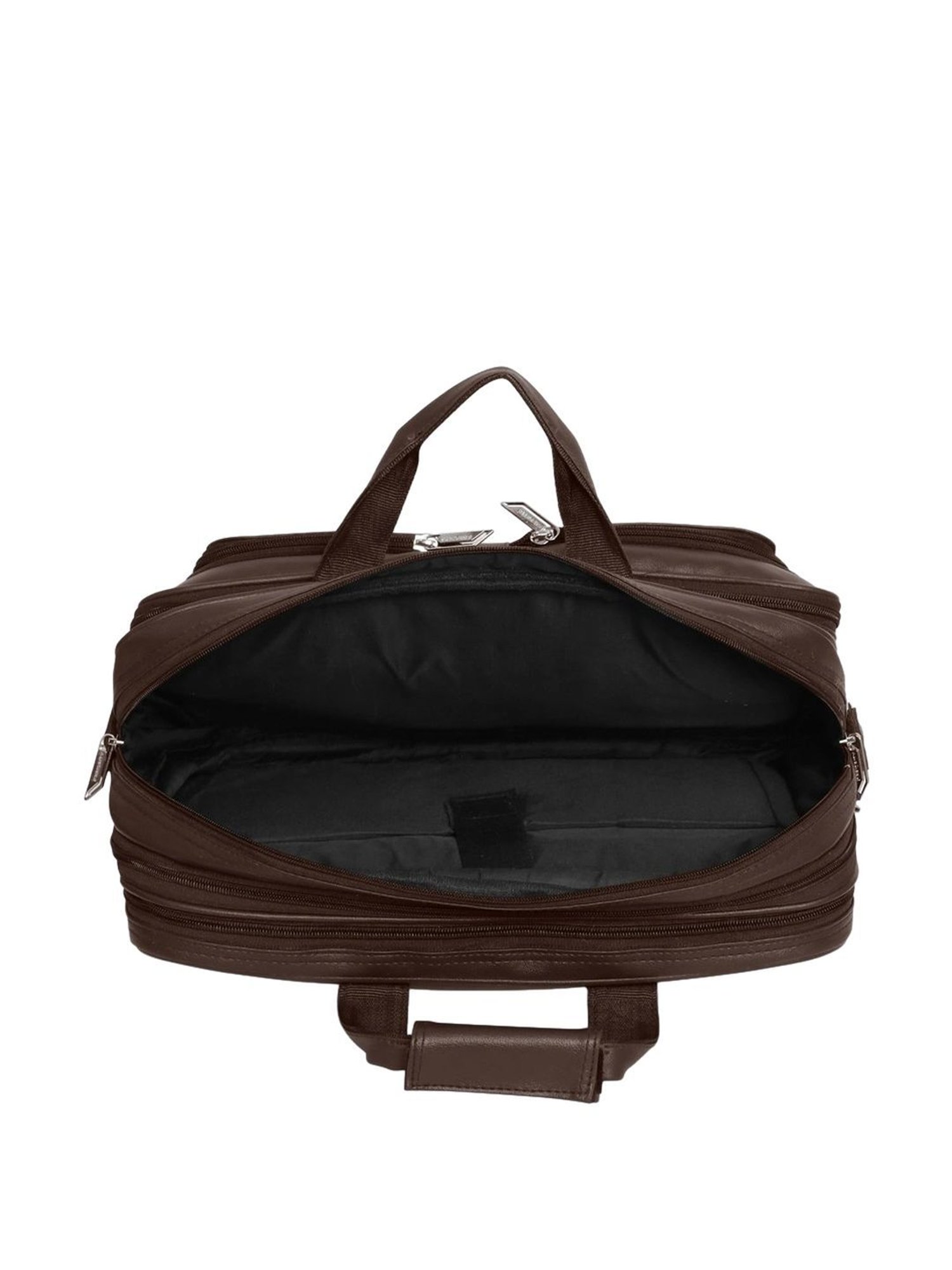 Priority Brown Synthetic Large Messenger Bag