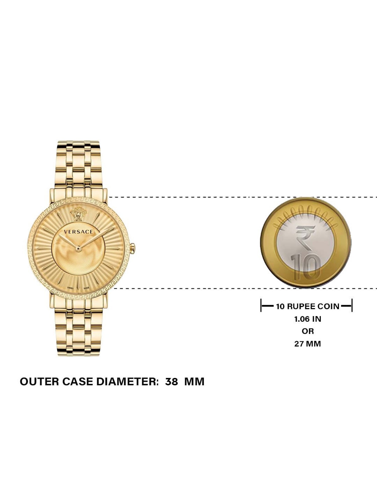 VERSACE VEJL00822 Analog Watch for Women