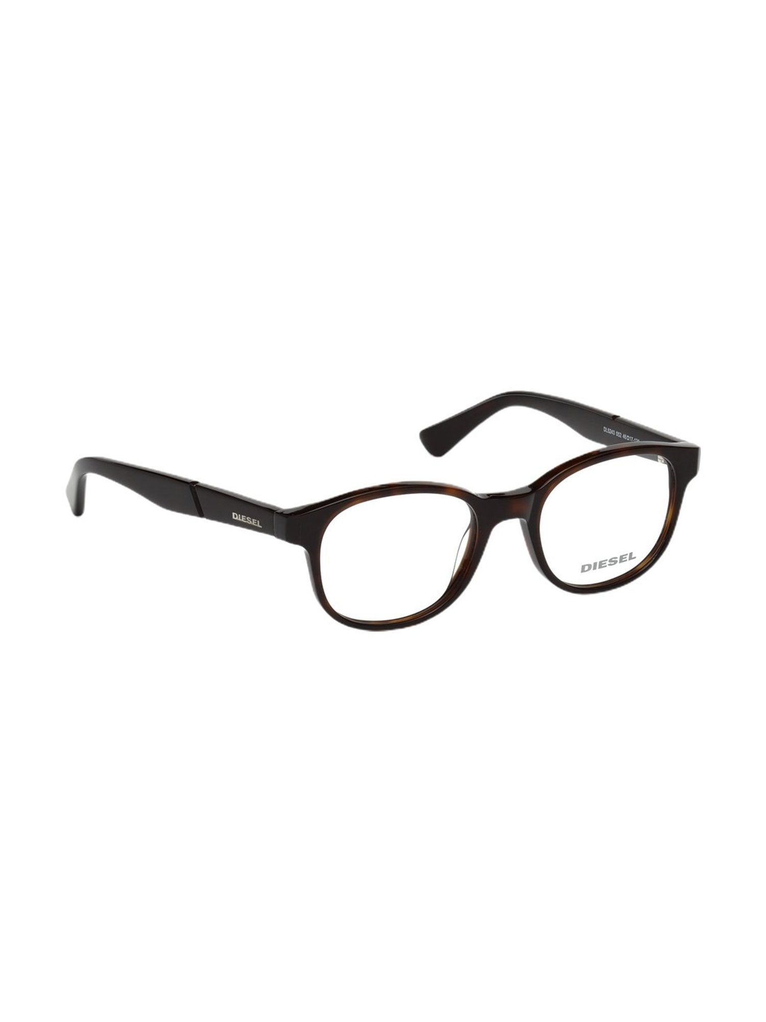 Diesel Brown Oval Unisex Eye Frames