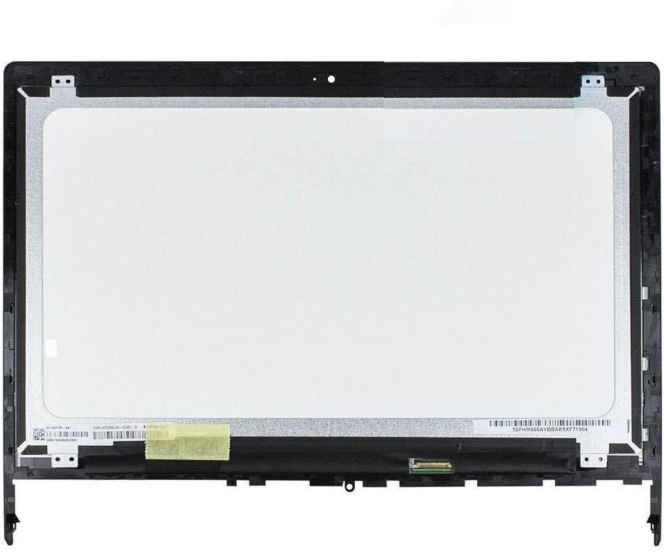 15.6" FHD LCD Touch Screen Assembly + Bezel 30 pins for Lenovo Edge 15 80H1 80K9 80H1X002US (Max. Resolution:1920x1080)
