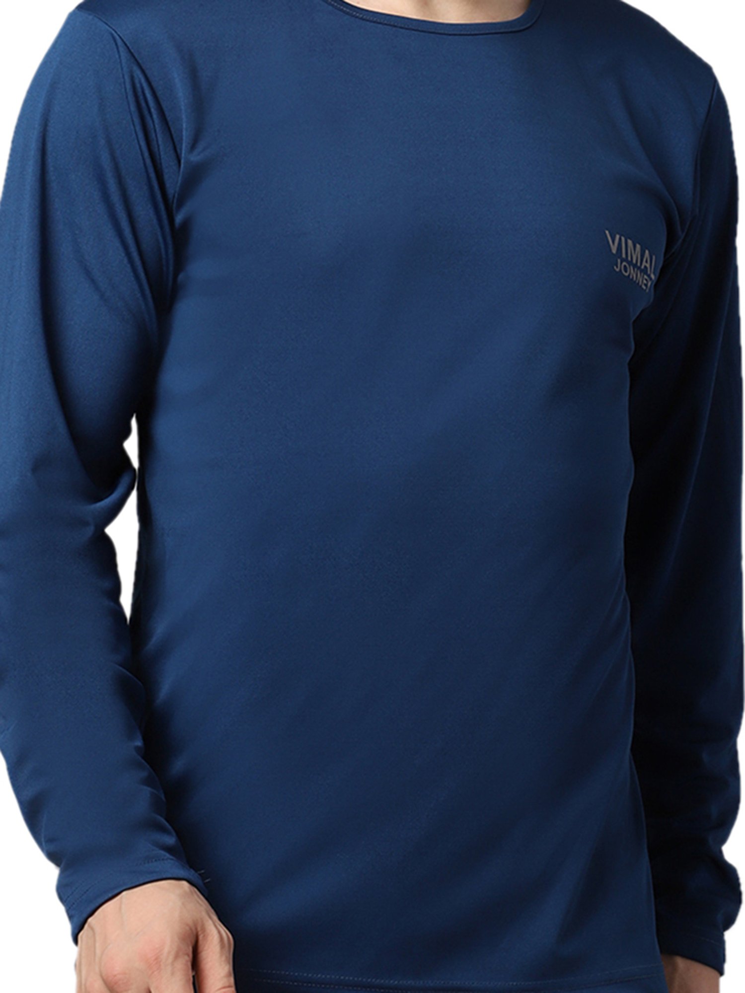 Vimal Jonney Blue & Black Sports T-Shirt - Pack of 2