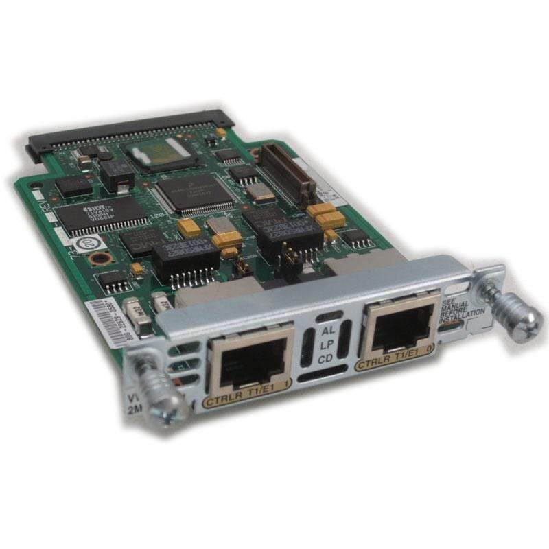CISCO VWIC2-2MFT-T1/E1 2-Port T1/E1 MULTIFLEX TRUNK VOICE