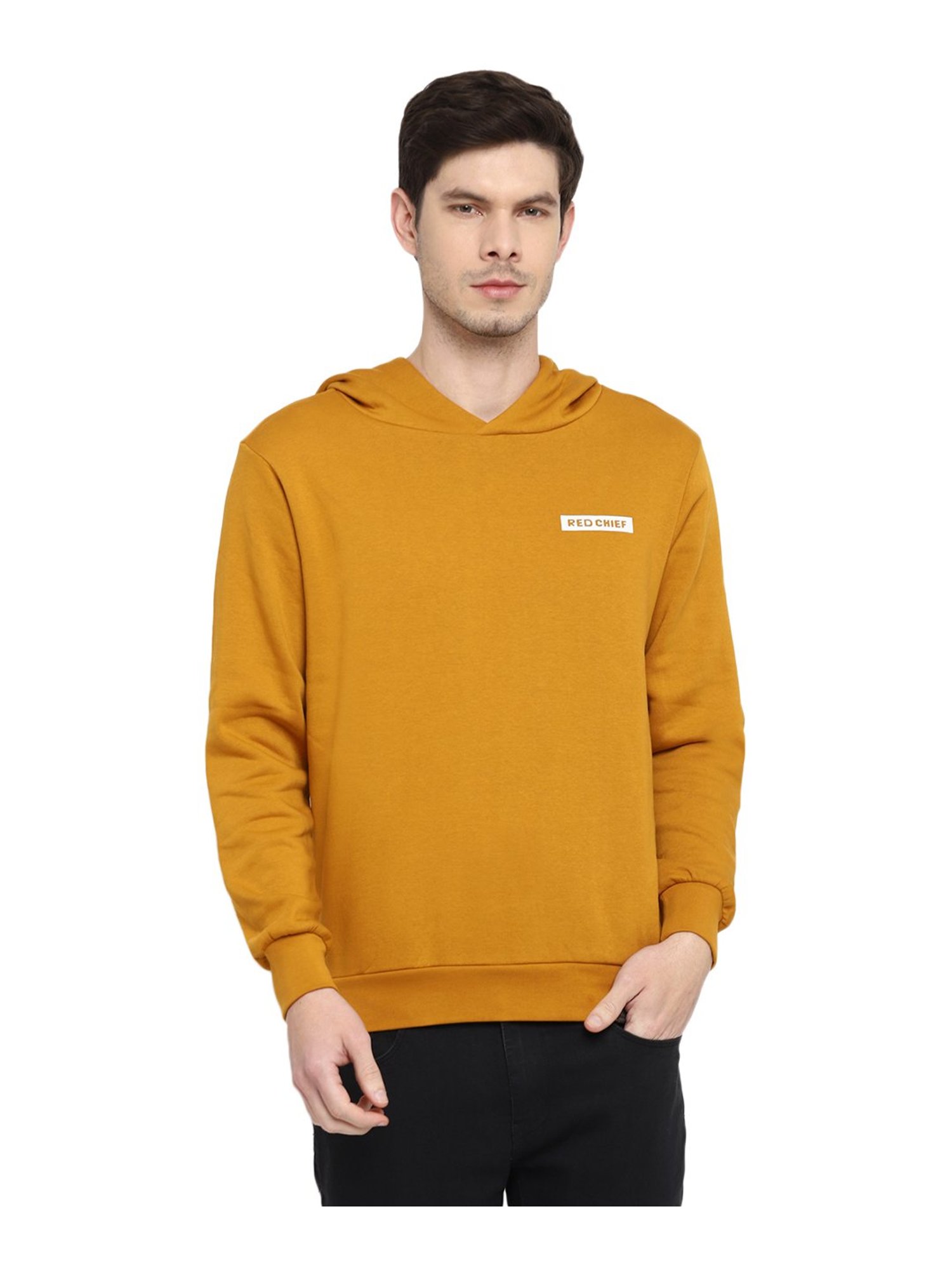 Red Chief Mustard Hooded Sweatshirt