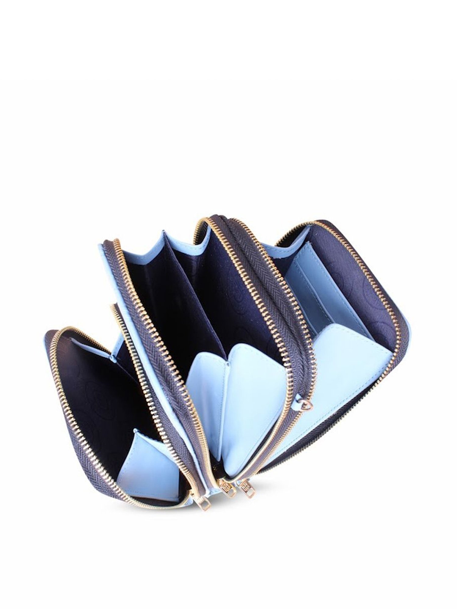 THE HOLISTIK Rover Sky Blue Solid Medium Cross Body Bag