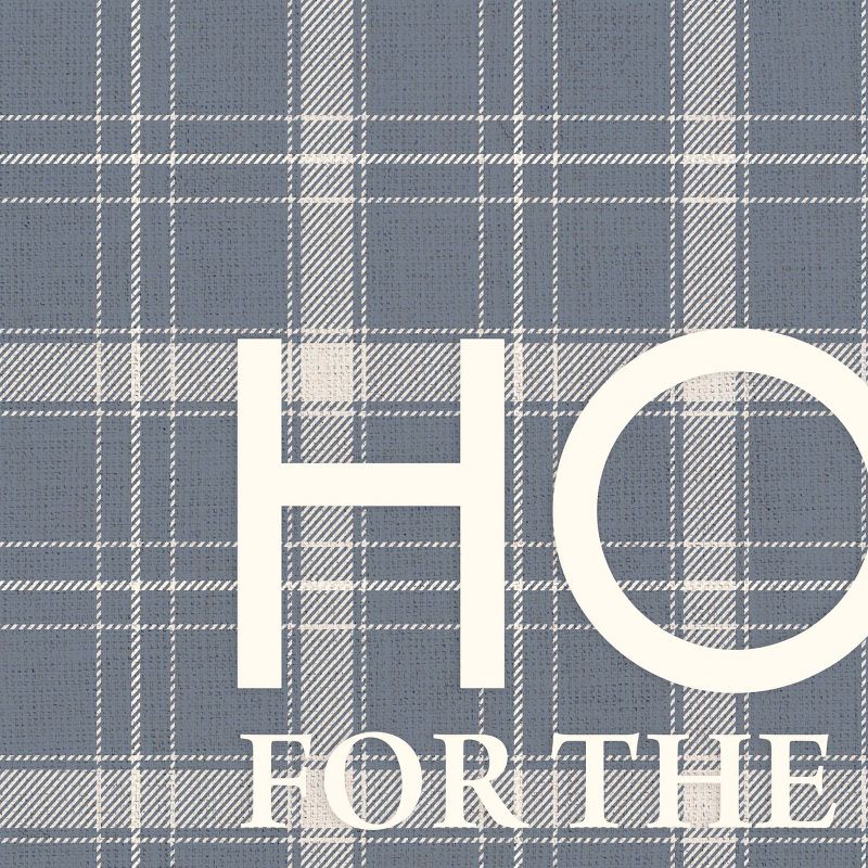 2'x3' Vinyl Home for the Holidays Mat Gray - A&A Story