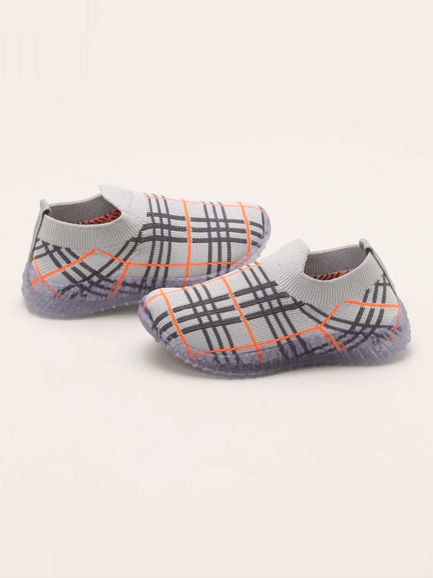 Priaansha Kids Grey Casual Slip-Ons