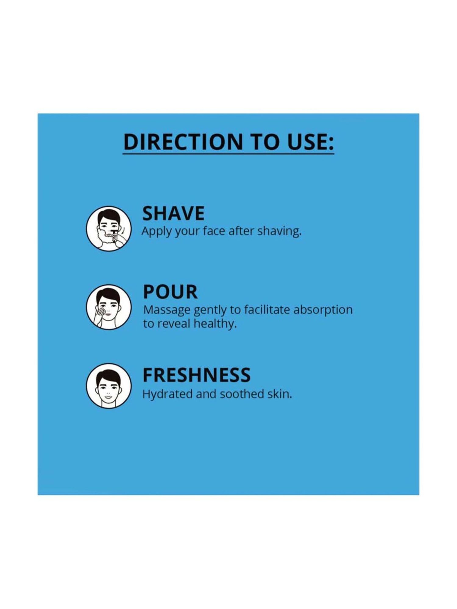 Earthraga Fresh & Moisturizing Mint Glacier After Shave Gel - 100 ml