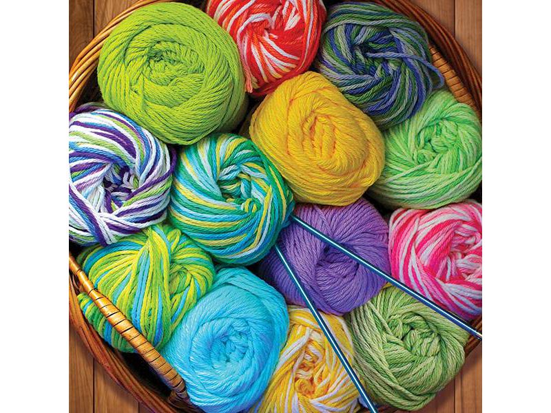 Springbok Colorful Yarn Jigsaw Puzzle 500pc