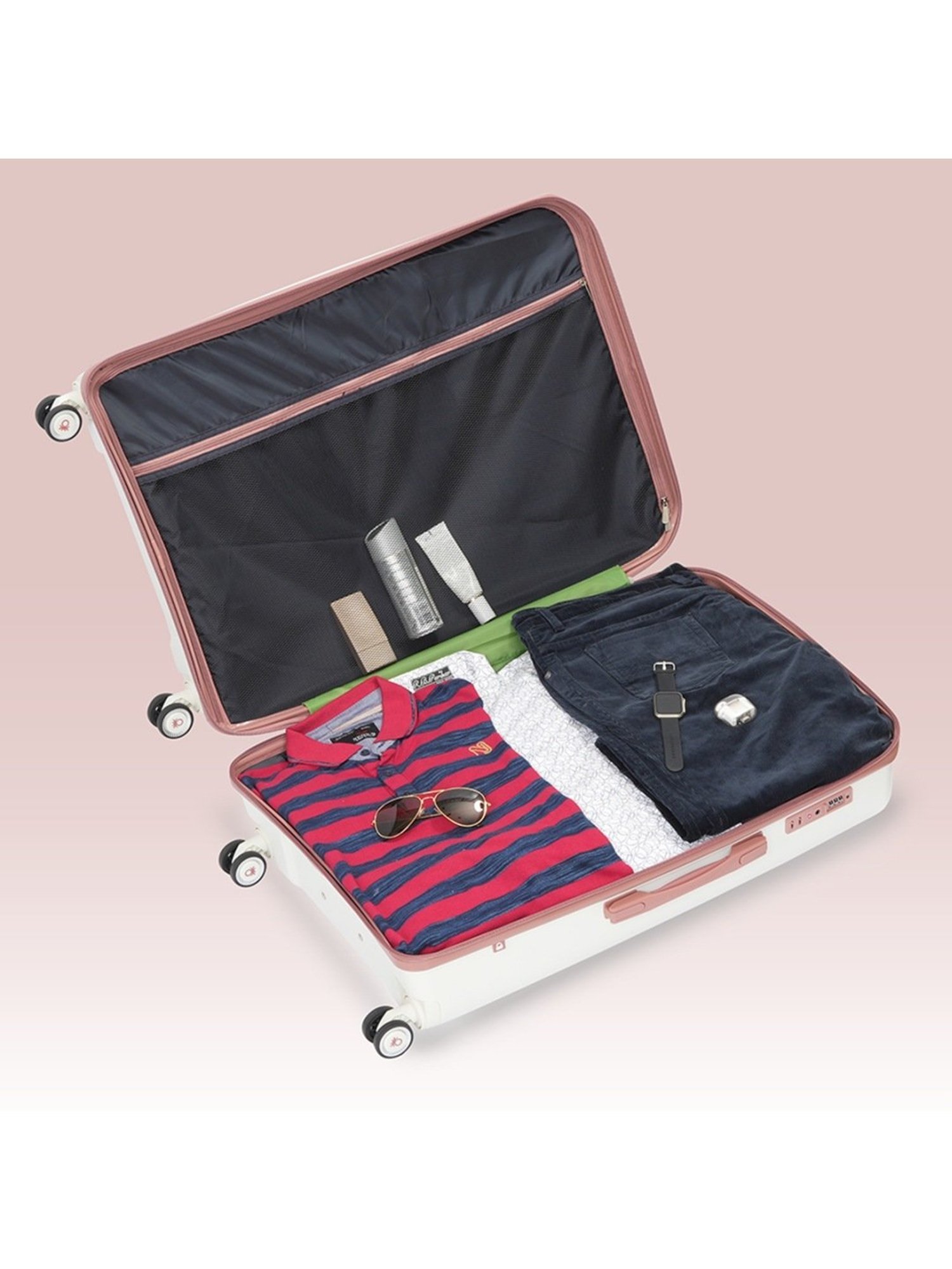 Perquisite Y2K Luxe Range Black Hard 20" Cabin Luggage