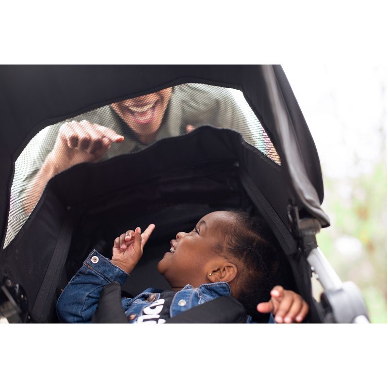 Cybex Eezy S+2 Travel System with Aton 2 Infant Car Seat - Deep Black