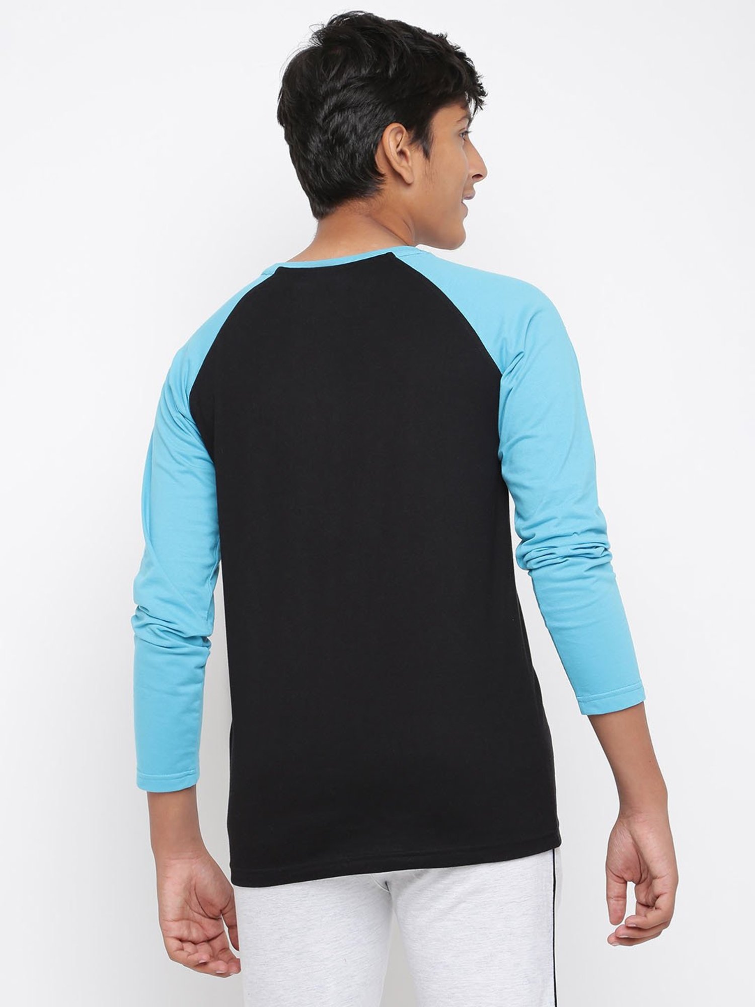 Lil Tomatoes Kids Black Printed Full Sleeves T-Shirt