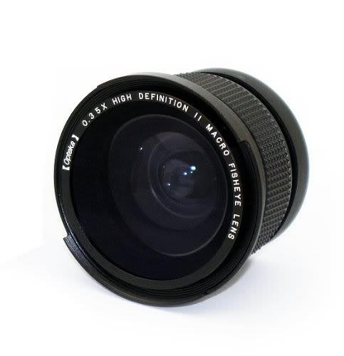 Opteka .35x HD2 Super Wide Angle Panoramic Macro Fisheye Lens for Fuji FinePix S5500 S5200 S5100 S5000