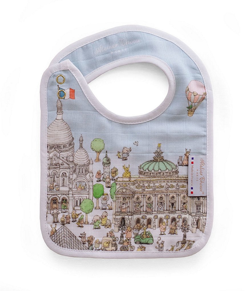 Atelier Choux Paris Organic Cotton Baby Bib