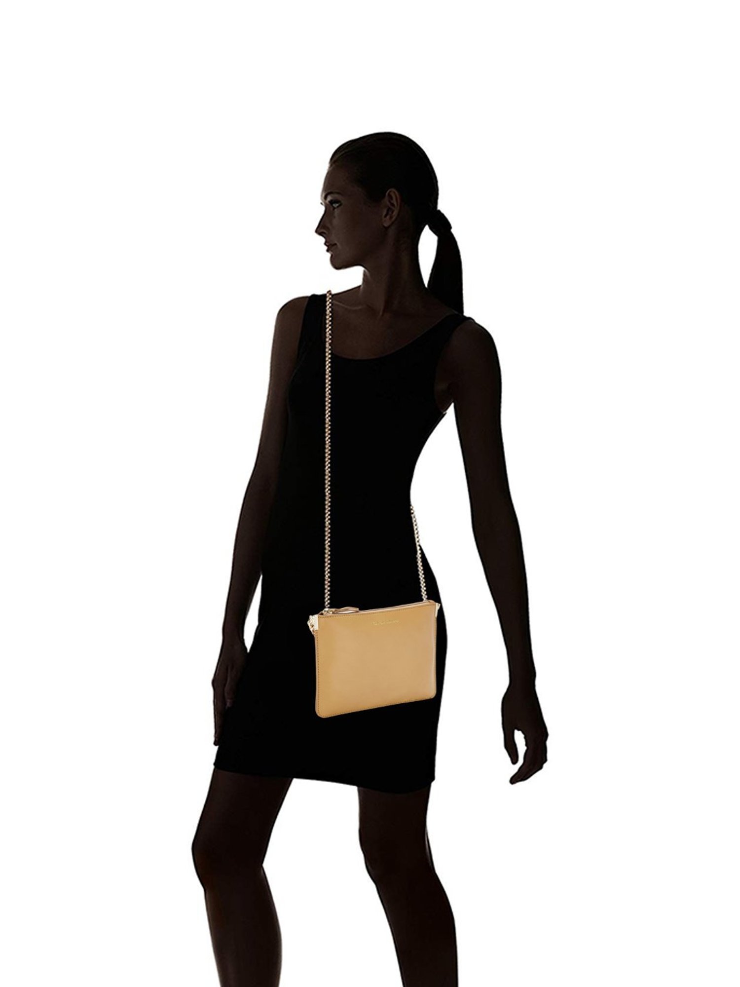 Giordano Tan Solid Sling Handbag