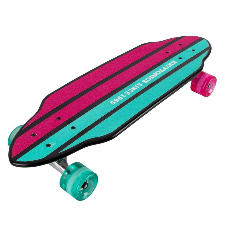 Kryptonics 26" Mini Cutaway Mermaids Cruiser Board - Teal/Pink