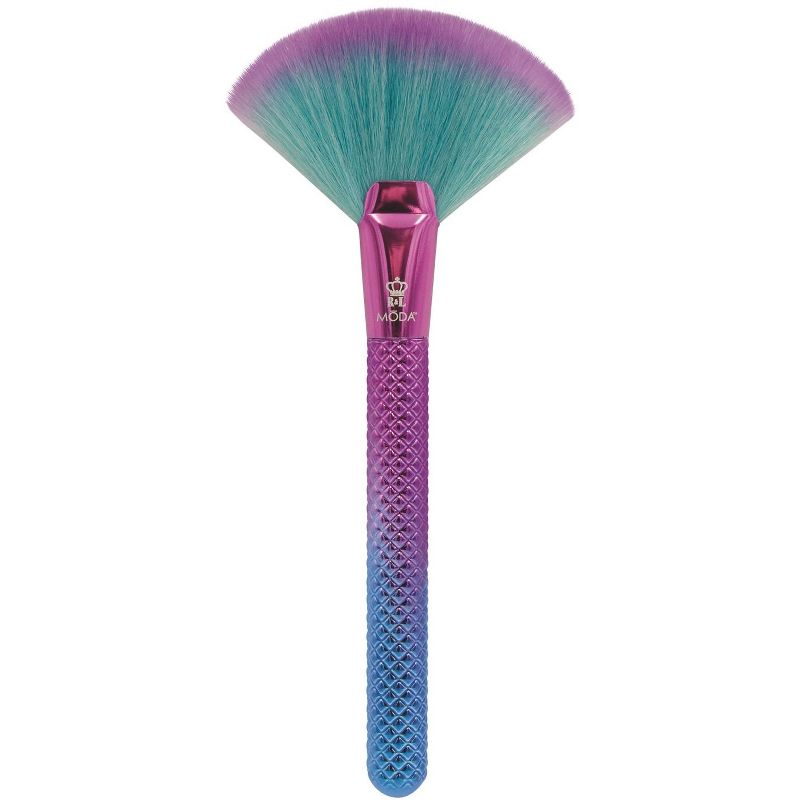 MODA Brush Prismatic 4pc Precision Powder Makeup Brush Set, Includes - Large Precision Powder, Small Precision Powder, Accentuate, and Finish Brushes