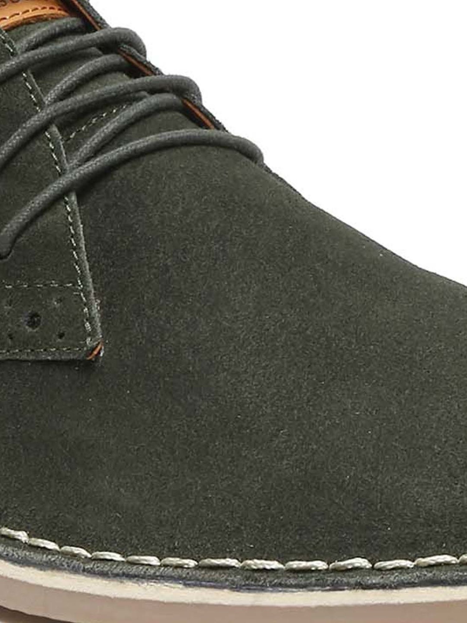 Louis Stitch Men's Seaweed Green Chukka Boots