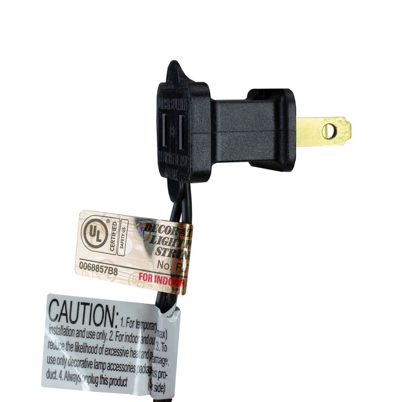 Brite Star Set of 100 Purple Mini Icicle Christmas Lights - 7.8ft Black Wire