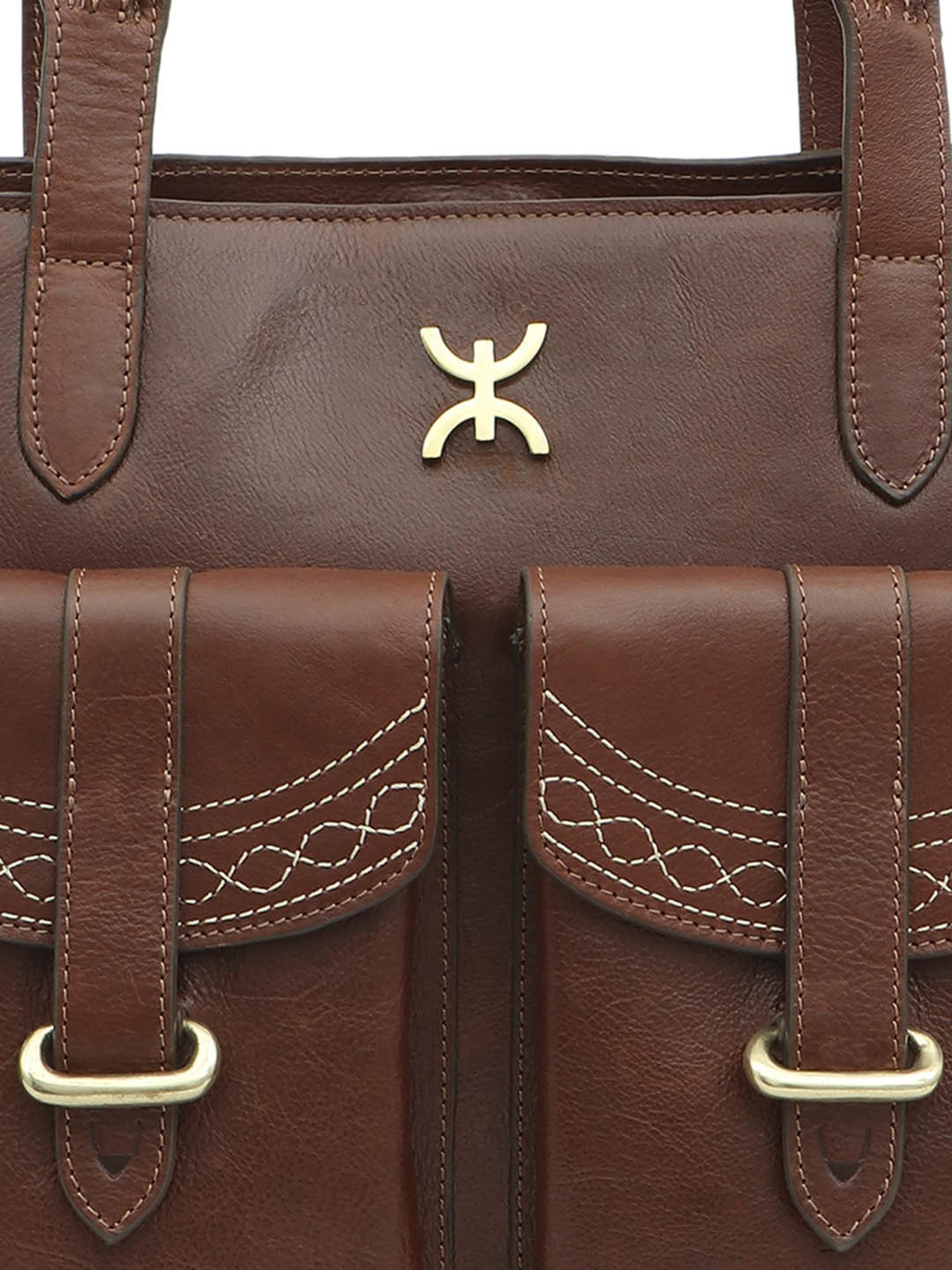 Hidesign SAHARA Tan Solid Large Tote Handbag