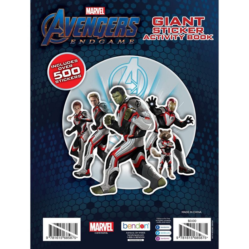 Avengers Giant Sticker Book