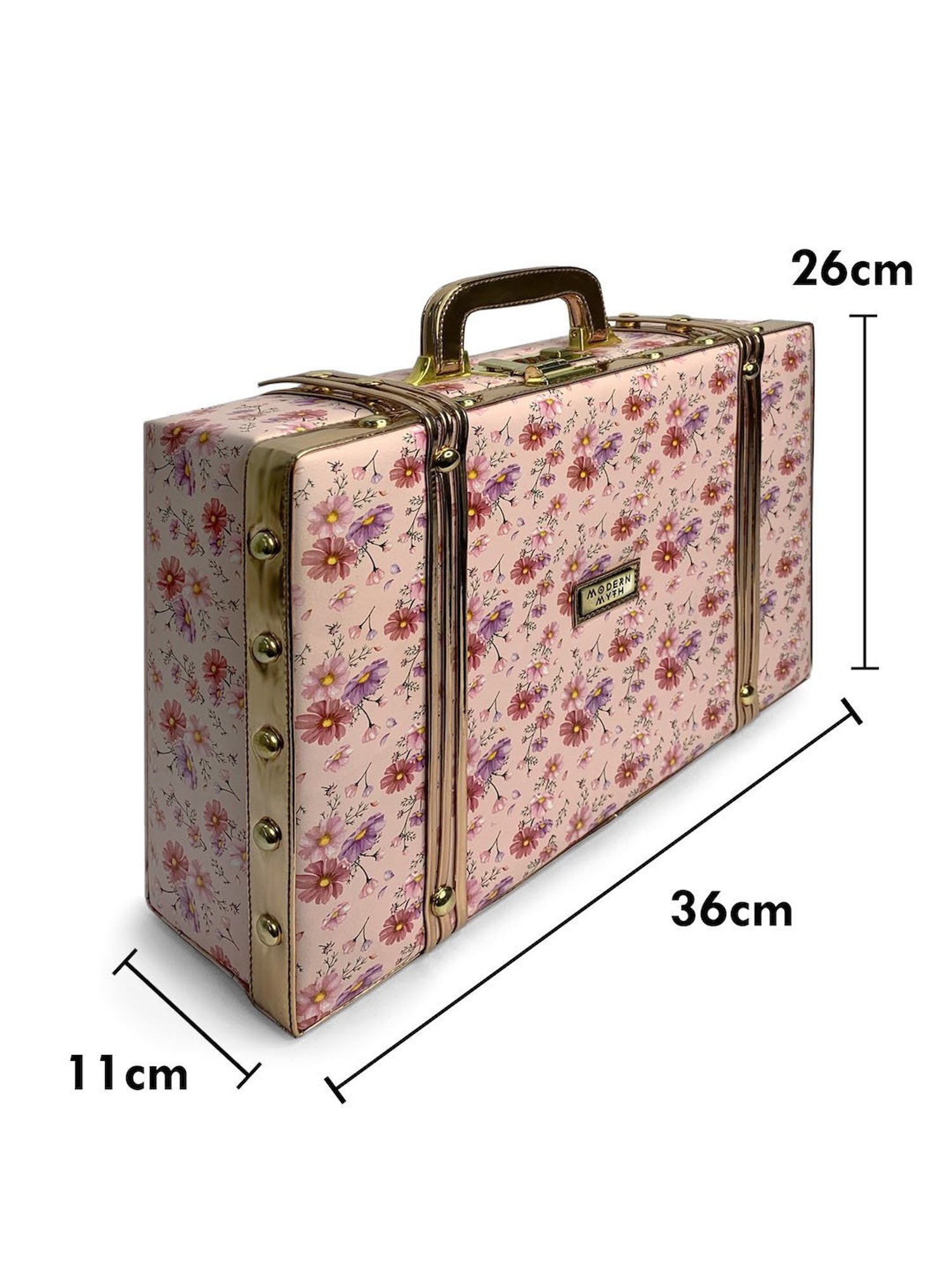 Modern Myth Multicolor Printed Medium Briefcase