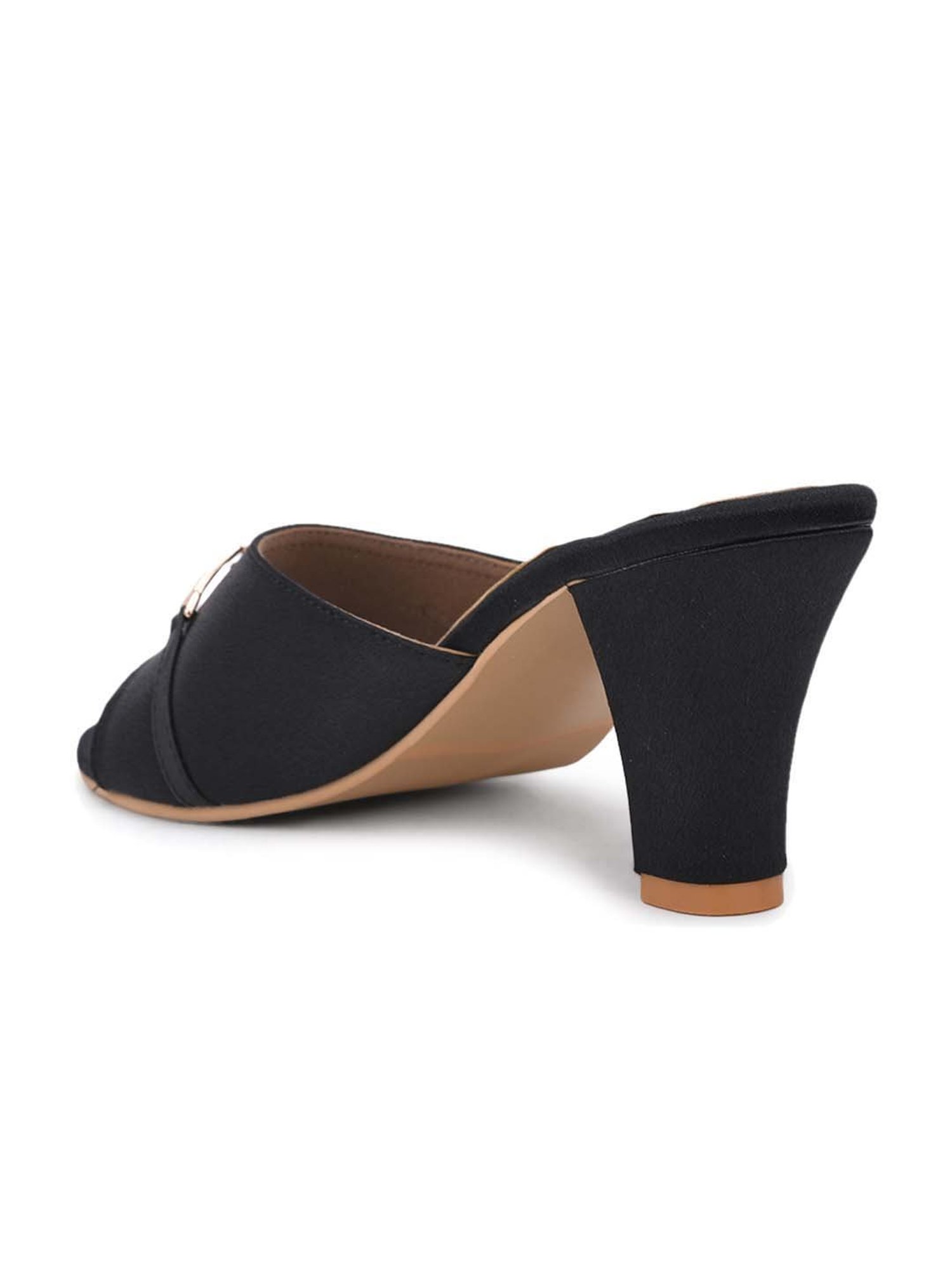 Salario Women's Black Casual Sandals