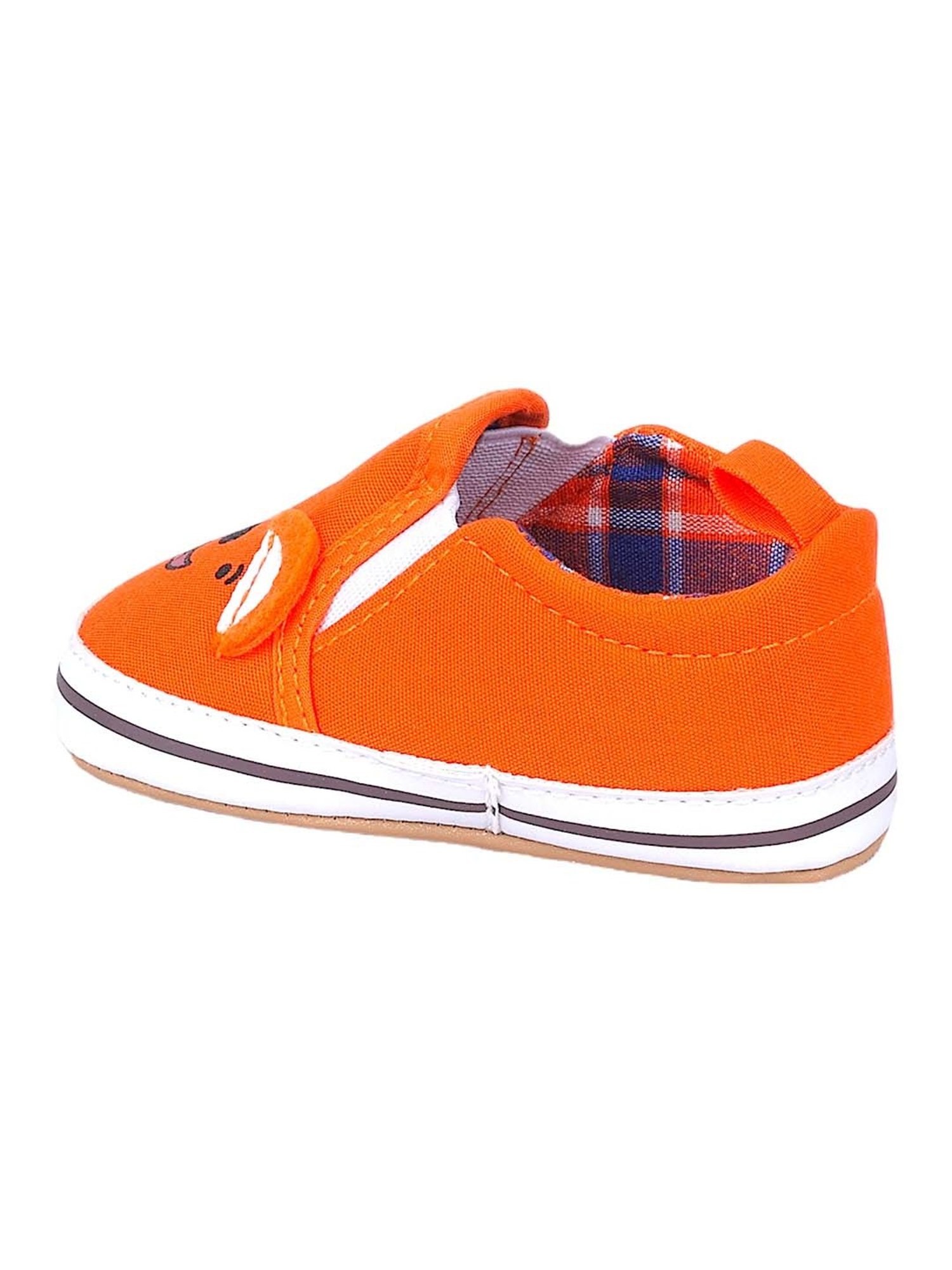 Baby Moo Kids Orange Casual Slip-Ons