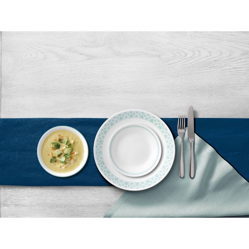 Corelle Classic 16pc Glass Delano Dinnerware Set