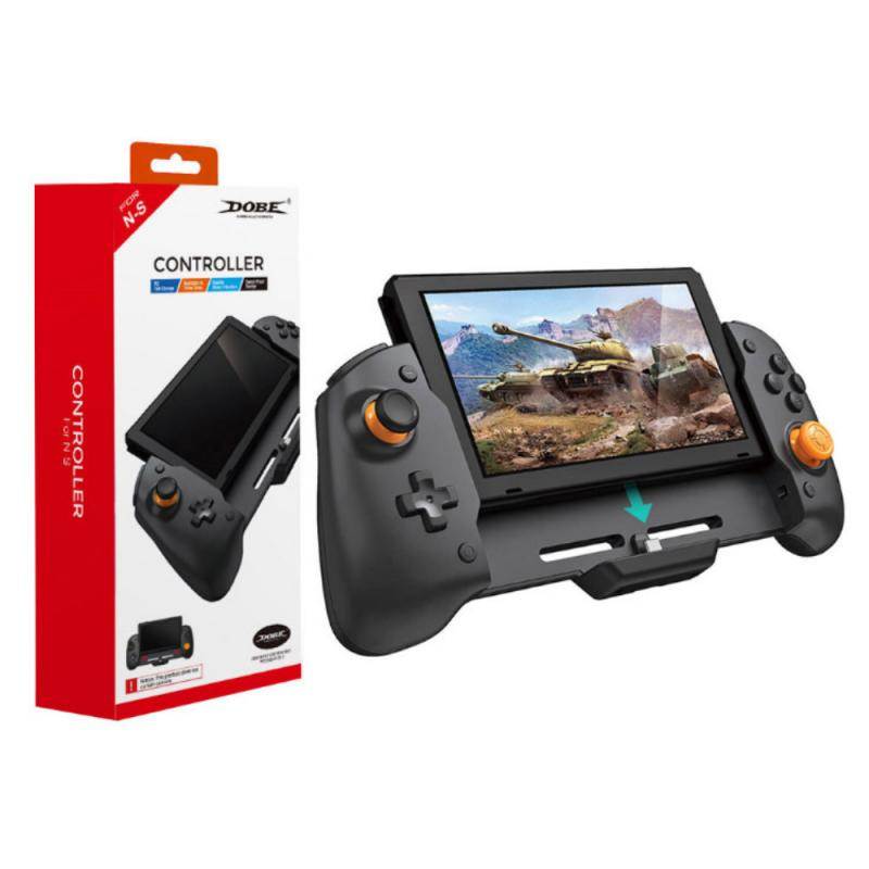 Yijianxi Handheld Controller Grip Console Gamepad Double Motor Vibration Built-in 6-Axis Gyro Sweat-proof for Nintendo Switch