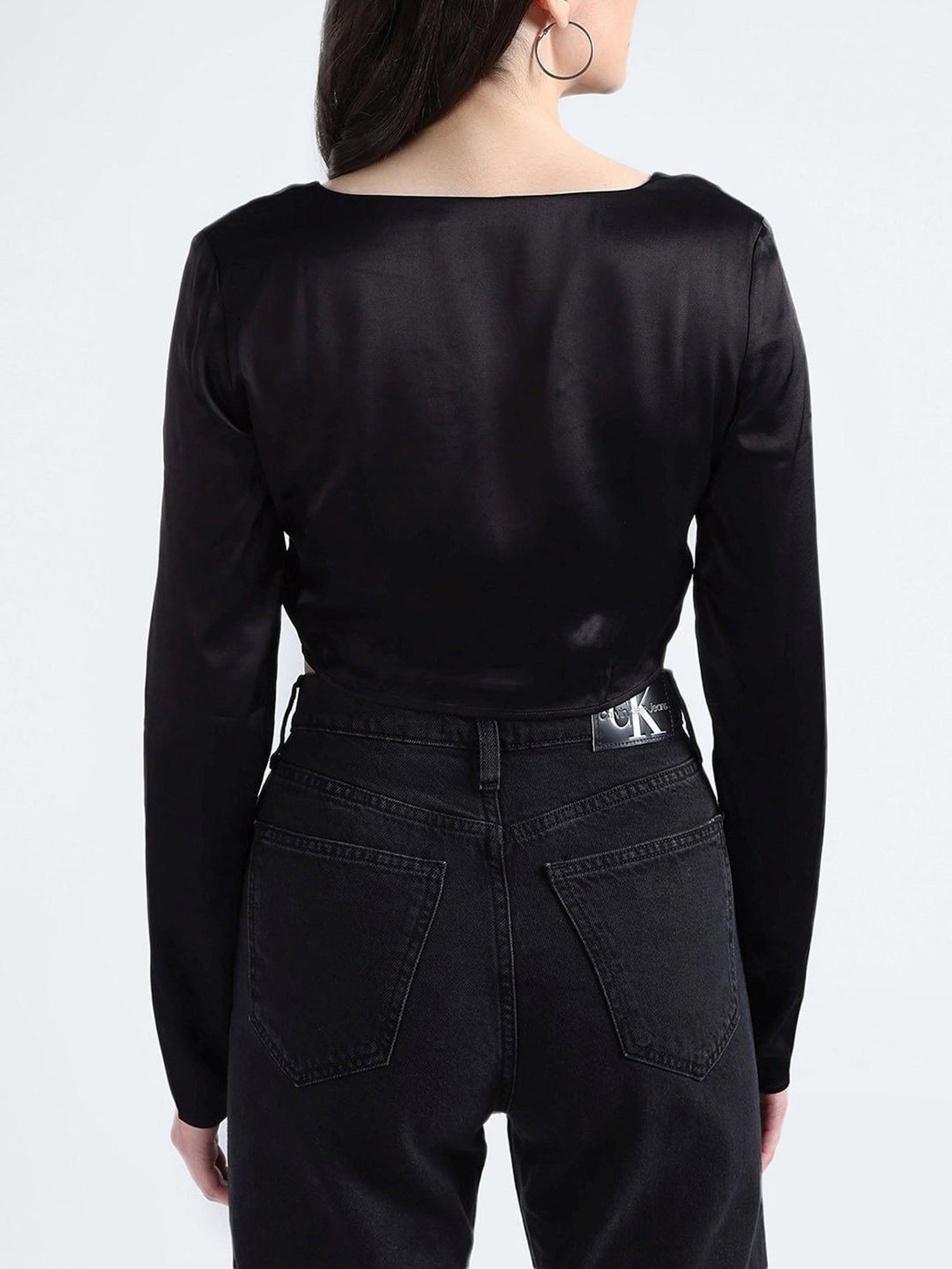 Calvin Klein Black Regular Fit Top
