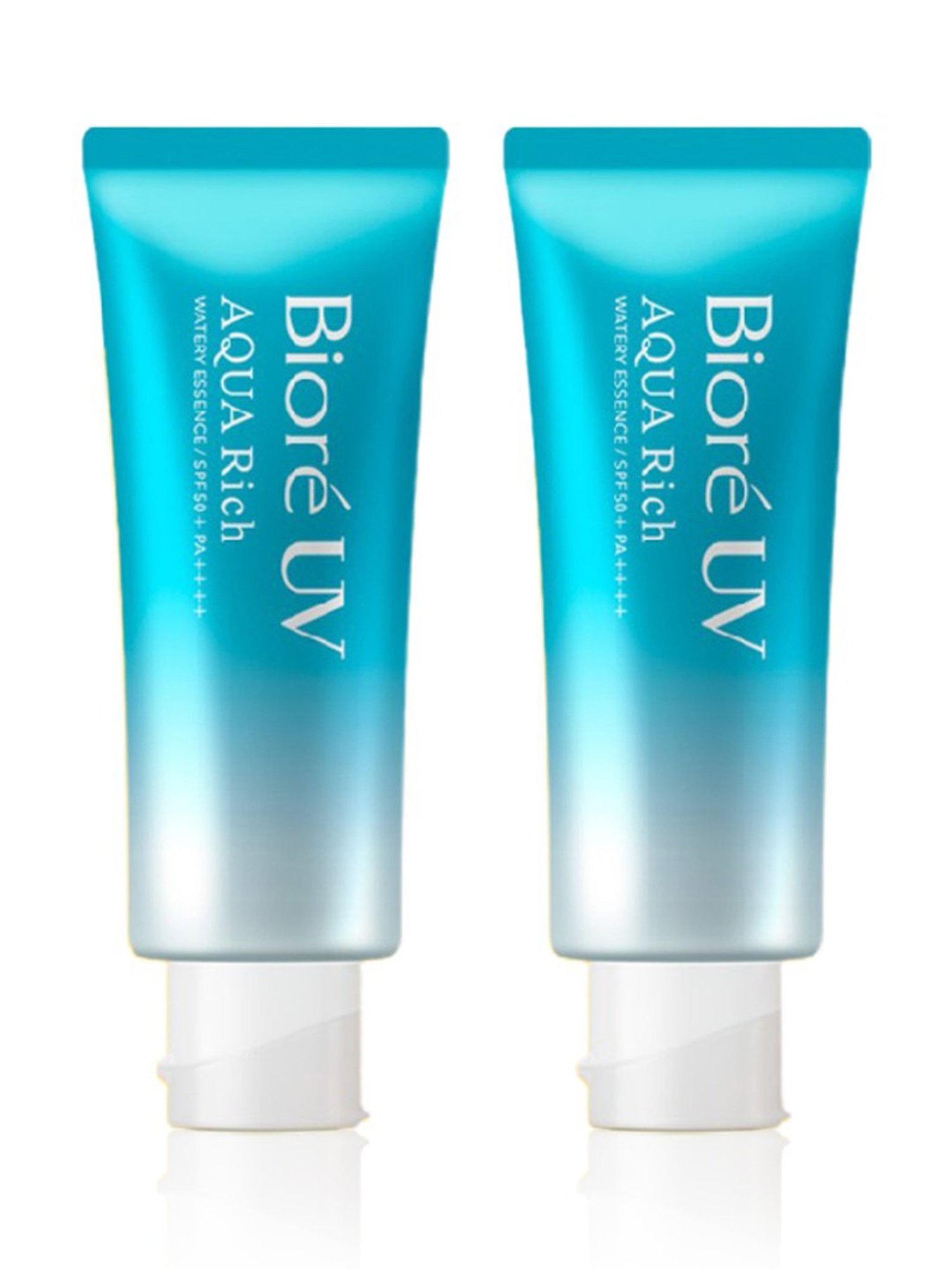 Biore UV Aqua Rich Watery Essence Sunscreen SPF 50+ Pa++++ - Pack of 2