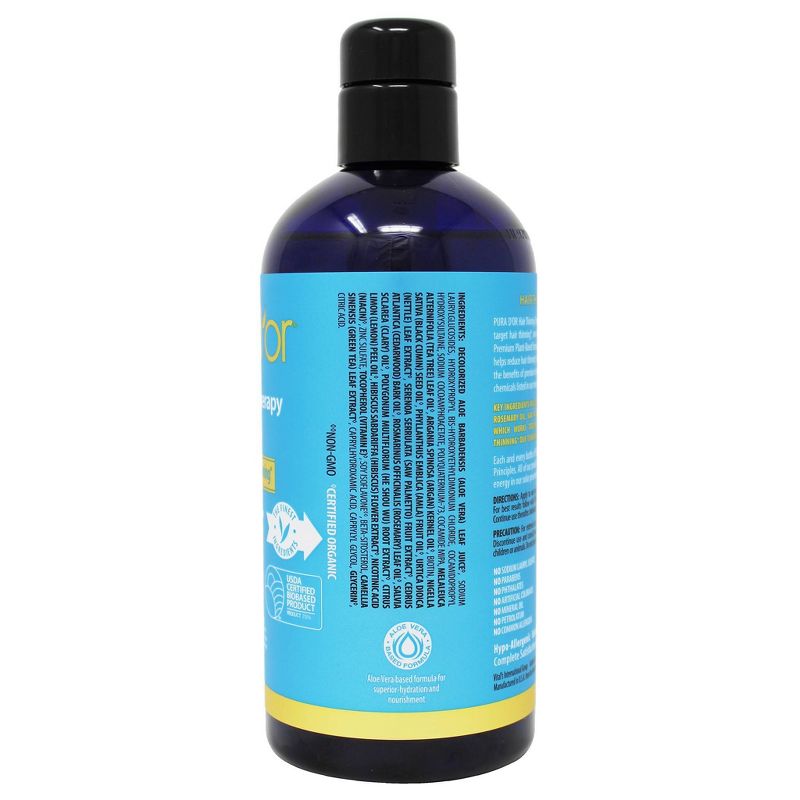 Pura d'or Hair Thinning Therapy Shampoo - 16 fl oz