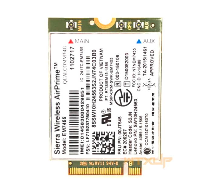 New GOBI6000 EM7455 4G Wireless Adapter for ThinkPad L570 T470 X270 L470 P51P71