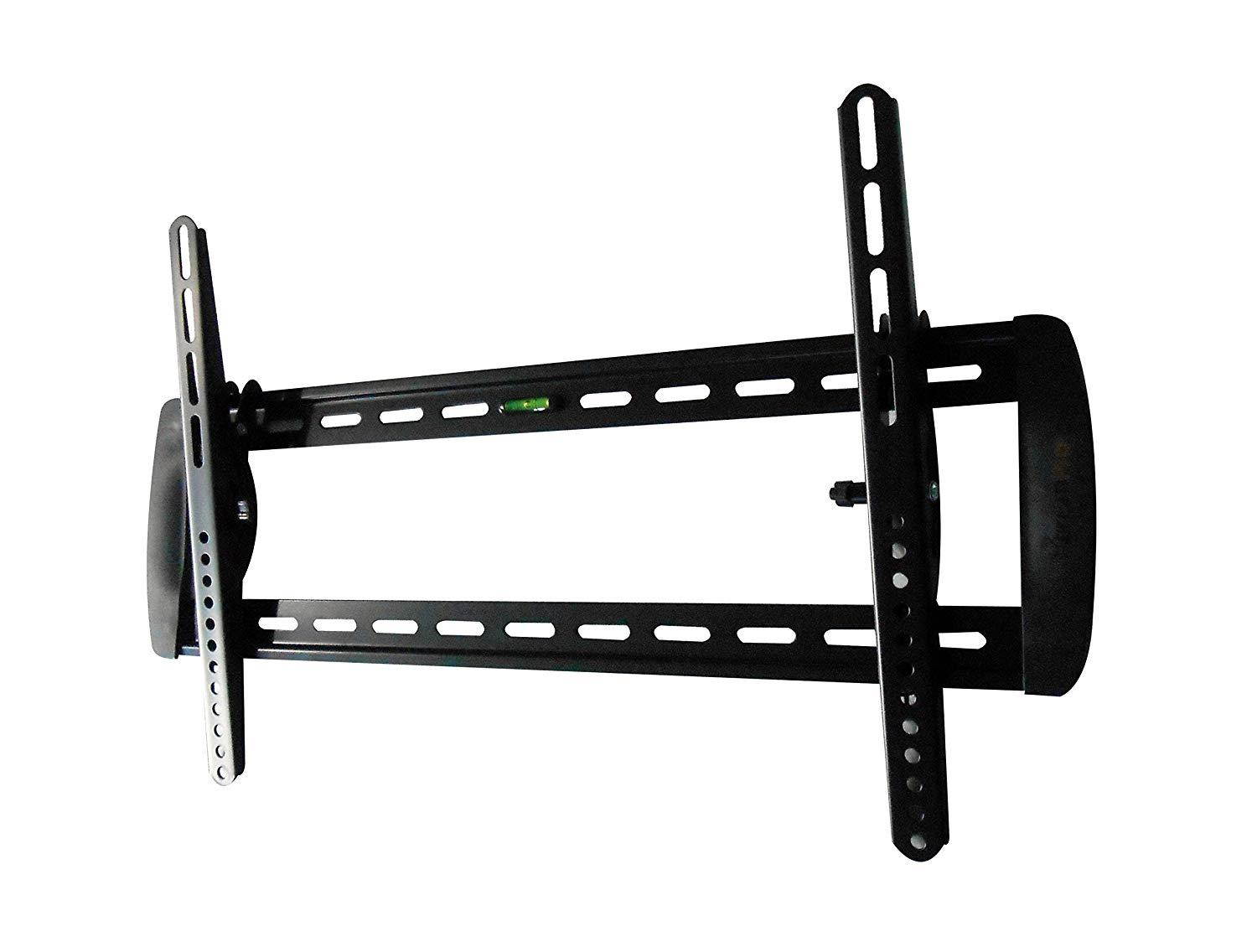 XtremPro TV Wall Mount Bracket Low-Profile Fixed Tilting &plusmn;10&deg; for Flat Screen 32"- 55" inch LCD, LED, 4K Plasma Flat Screen TVs Load Capacity 99 lbs - Black (41014)