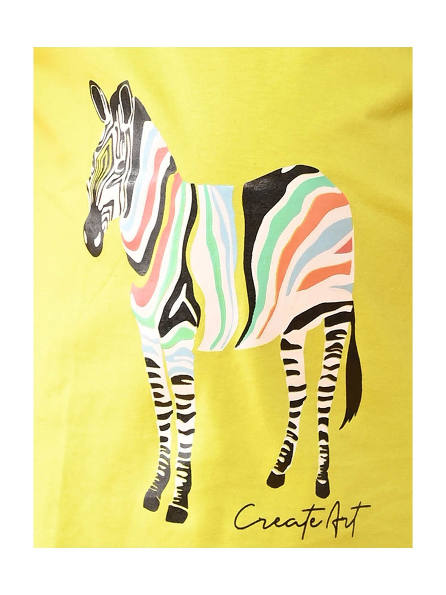 Anthrilo Kids Yellow & Blue Printed T-Shirt with Shorts