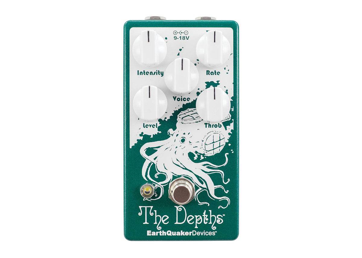 EarthQuaker Devices The Depths V2 Optical Vibe Effects Pedal