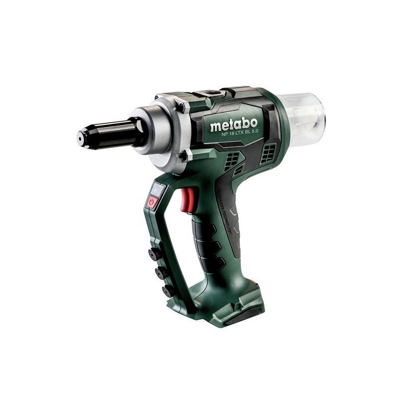 Metabo 619002890 NP 18 LTX BL 5.0 18V 3/16 in. Cordless Blind Riveting Gun (Tool Only)