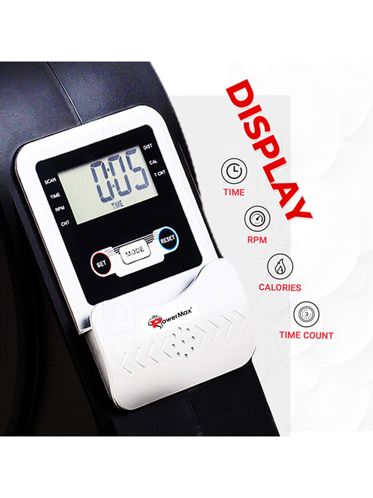 PowerMax Fitness RH-150 Rowing Machine (Black)