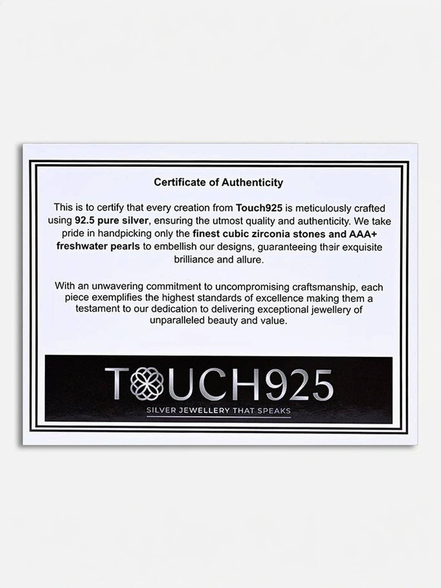 Touch925 Sterling Silver Radiant R Initial Chain Pendant