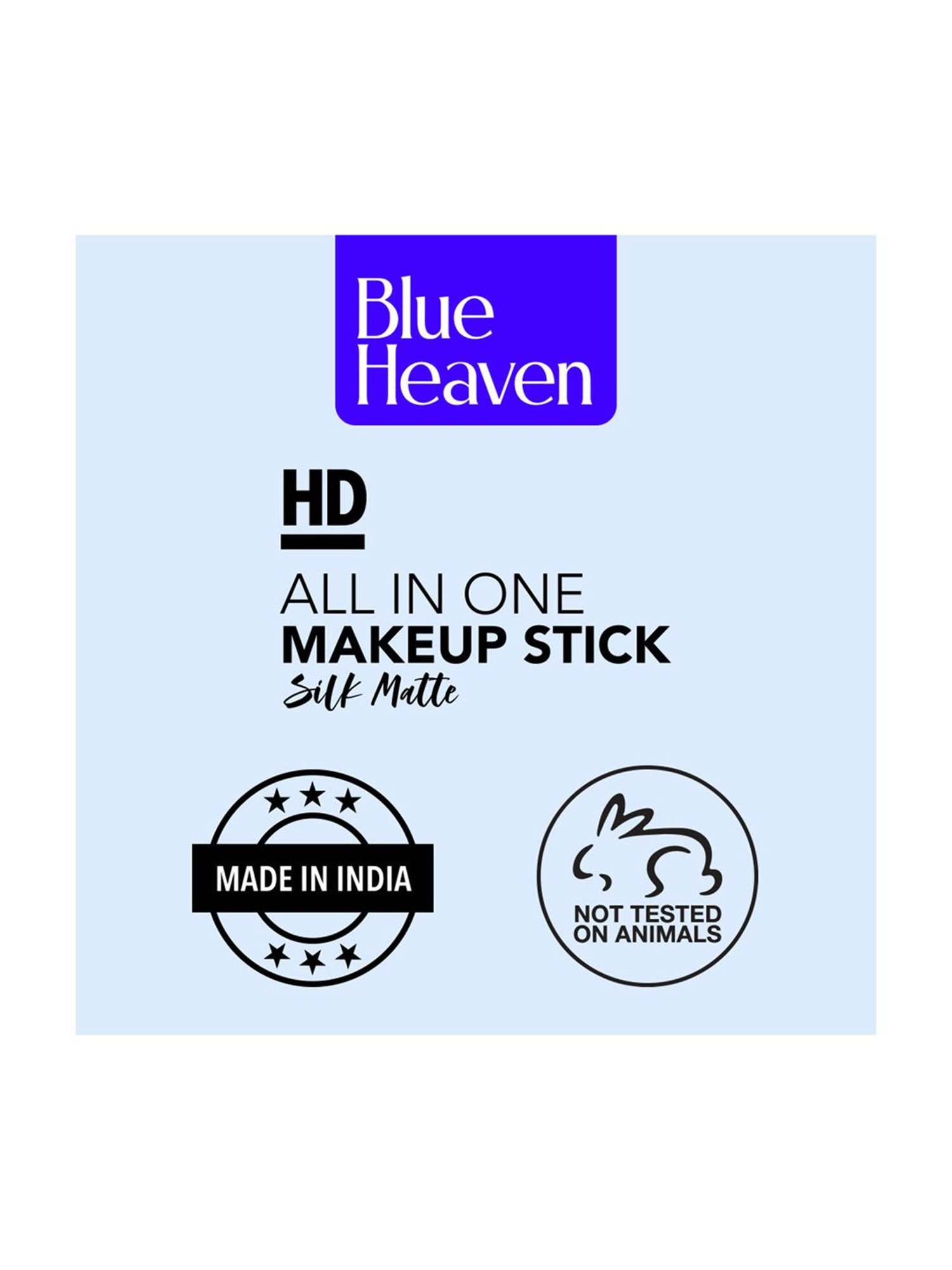 Blue Heaven HD All In One Makeup Stick Vanilla Very Fair - 10 gm