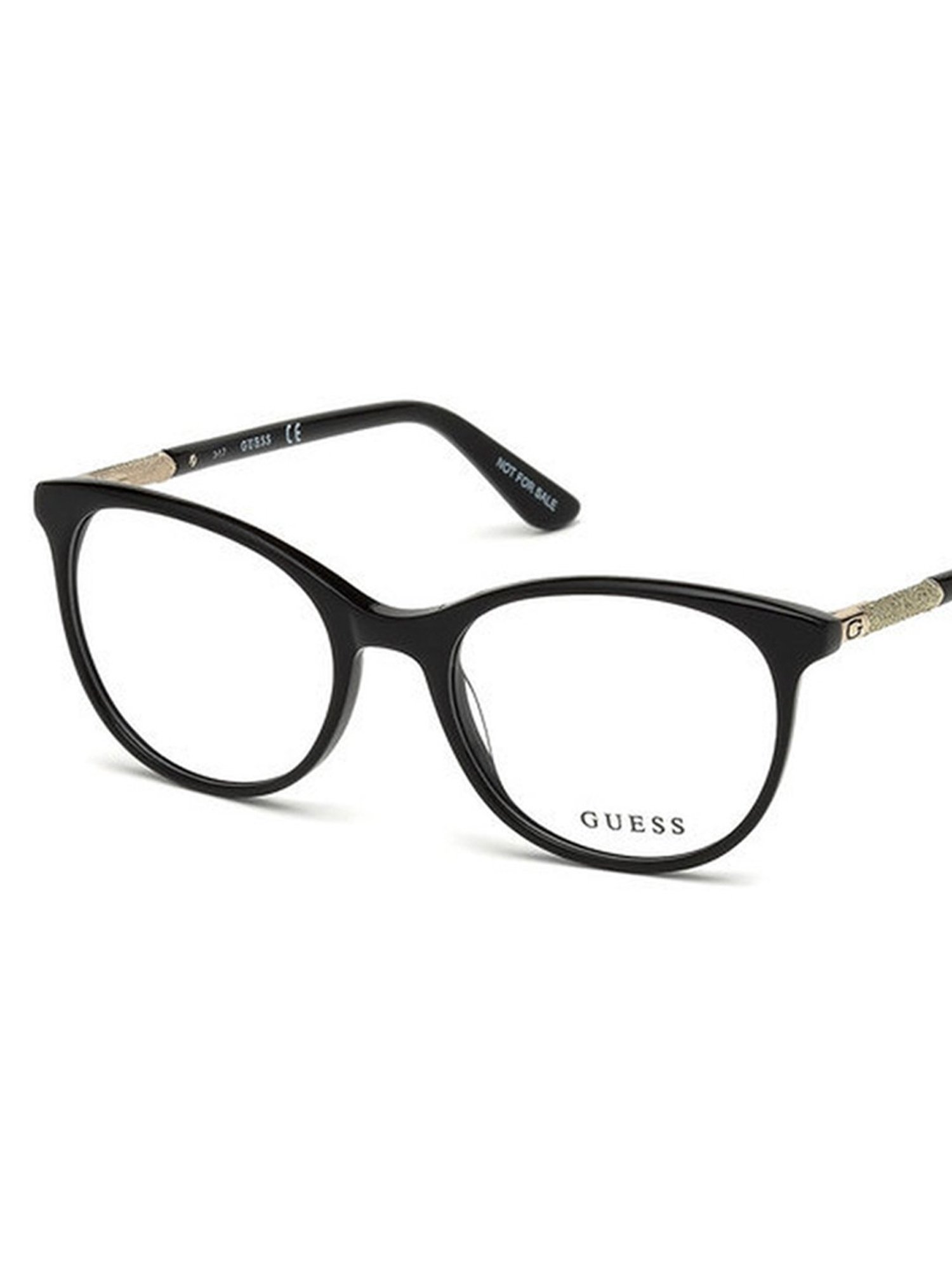 Guess GU265752005FR Black Full Rim Round Frame