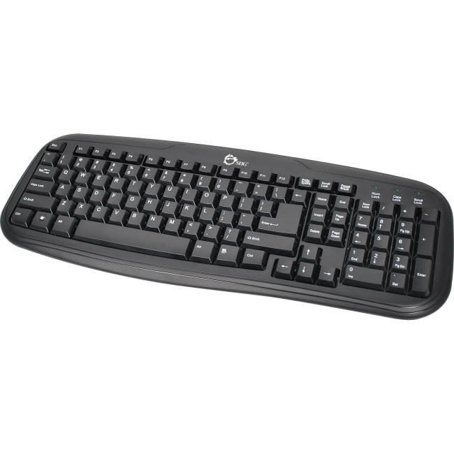 SIIG JK-US0012-S1 Black See Details Desktop Keyboard