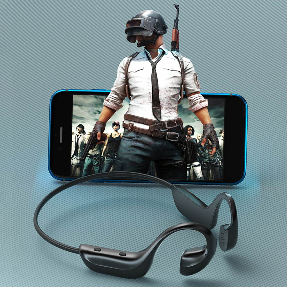 Bone Conduction Bluetooth 5.0 Headset Sweat-Proof Sports Music Bluetooth Earphone