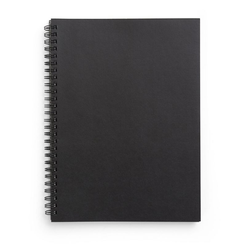 TRU RED Medium Soft Cover Project Planner Notebook, Blk TR54989