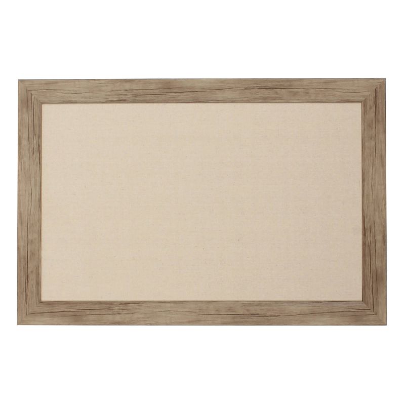 23" x 29" Beatrice Pinboard Walnut Brown - DesignOvation