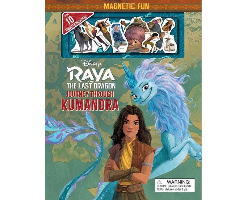 Disney: Raya and the Last Dragon: Journey Through Kumandra - (Magnetic Hardcover) by Suzanne Francis (Hardcover)